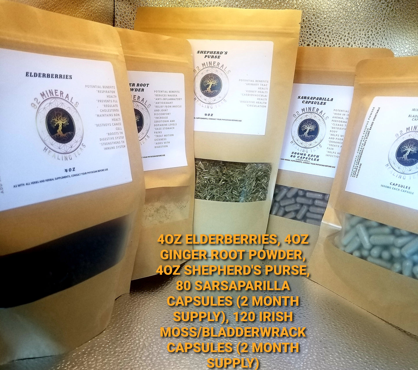 Elevate Your Health: Alkaline Healing Essentials Kit - To Boost Your Immune System, Improve low Iron/Anemia Fighter; To Detox and Correct Mineral deficiencies.