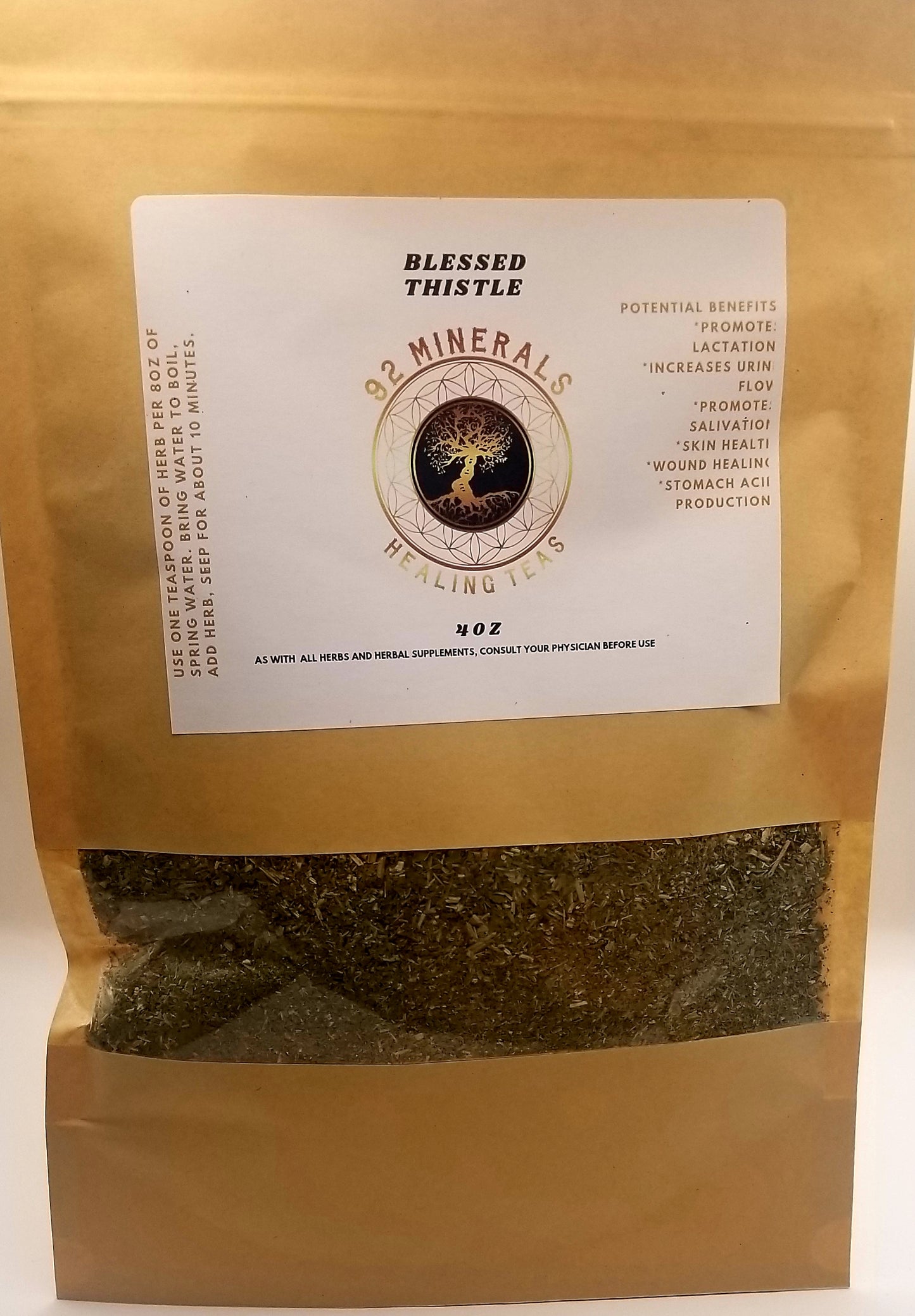 DETOXIFICATION OF LIVER & KIDNEYS -  Blessed Thistle