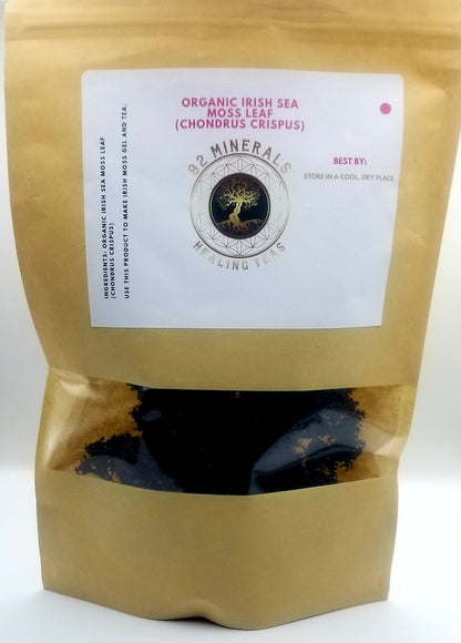 Heart and Circulatory Health + Multi-Mineral -  Organic Irish Sea Moss Leaf (Chondrus Crispus)