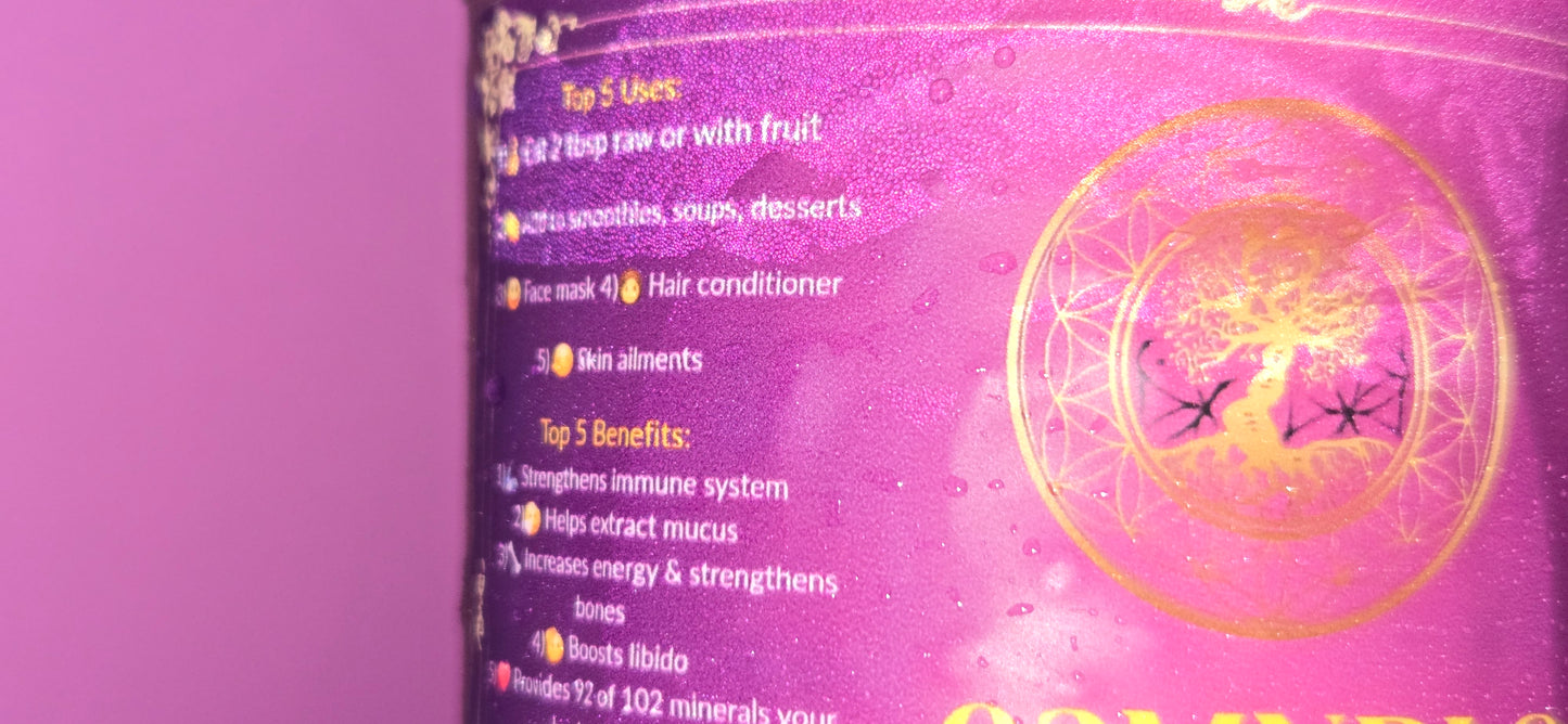 Heart and Circulatory Health + Multi-Mineral - Premium Irish Moss Gel - Raw, Vegan, Non-GMO, Organic Chondrus Crispus